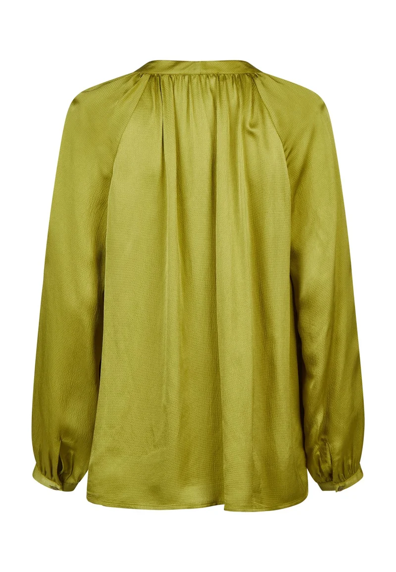 Raglanbluse mit Schluppe