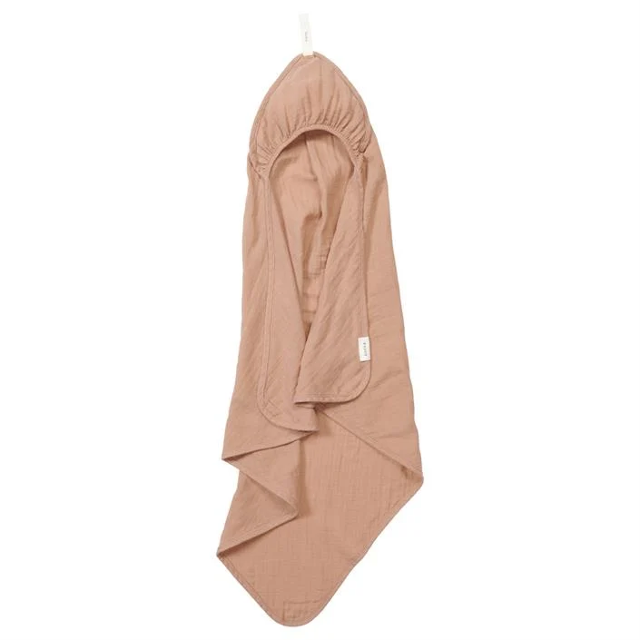 Badecape für Neugeborene Sabba - soft earth