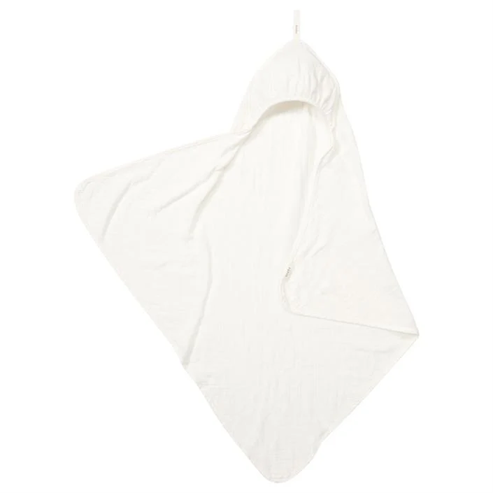 Badecape für Neugeborene Sabba - warm white