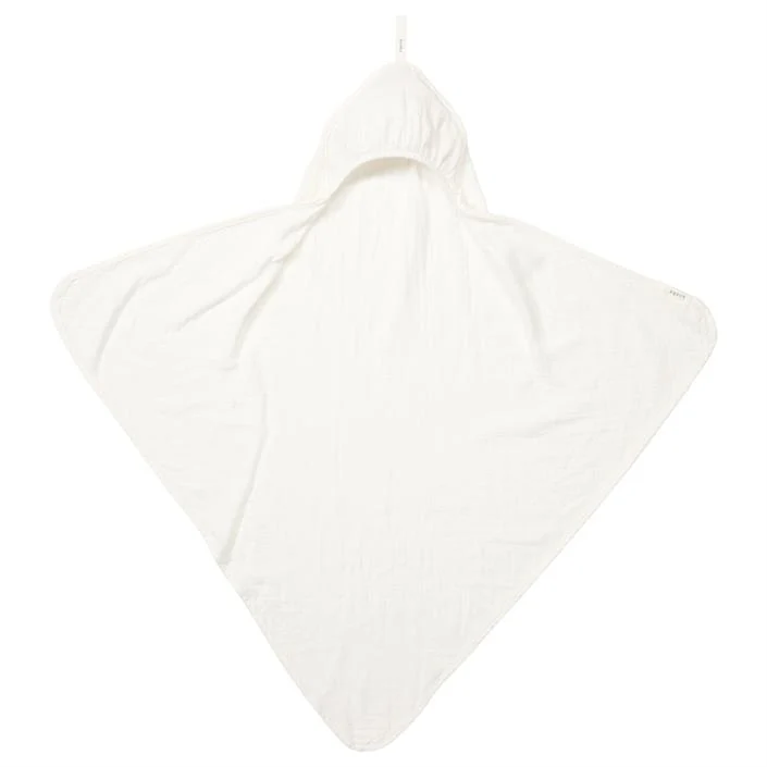 Badecape für Neugeborene Sabba - warm white