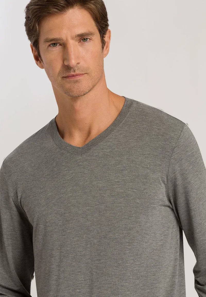 Casuals L/SLV Shirt V-Neck