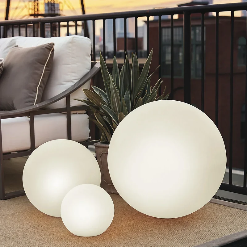 GlowHaven - LED Garten Ball Licht