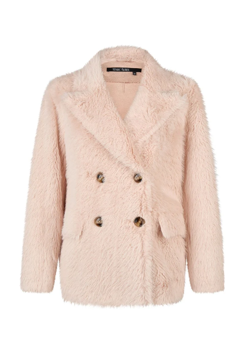 Blazer mit Faux Fur