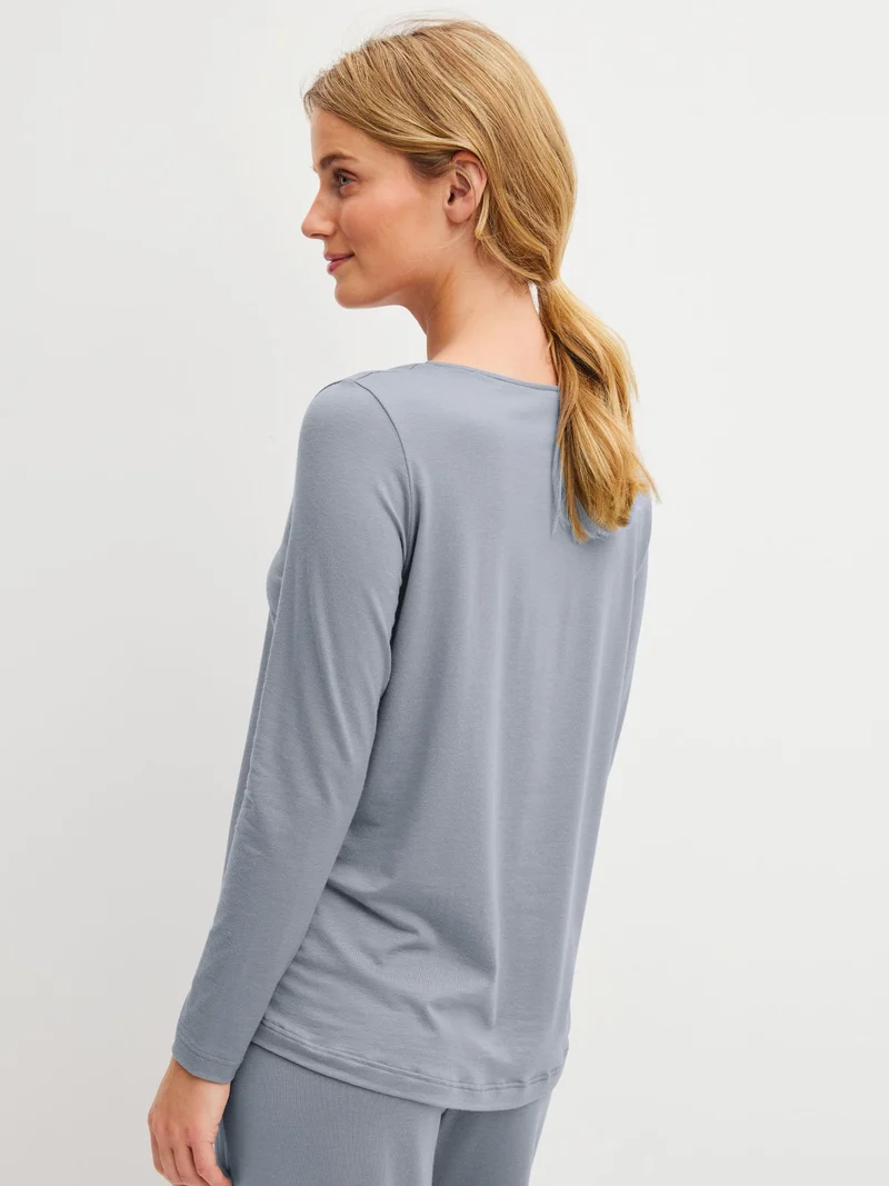 DAMEN Shirt langarm