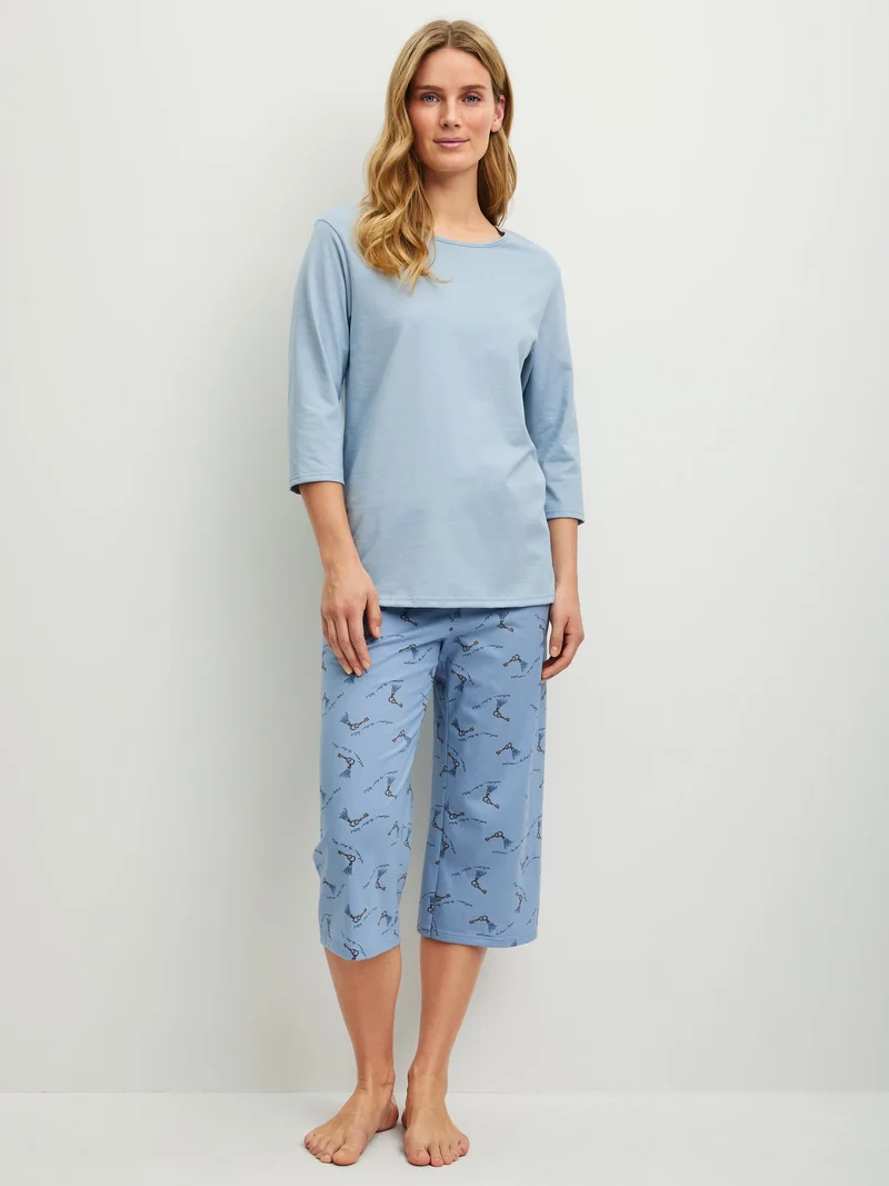 DAMEN Pyjama 3/4