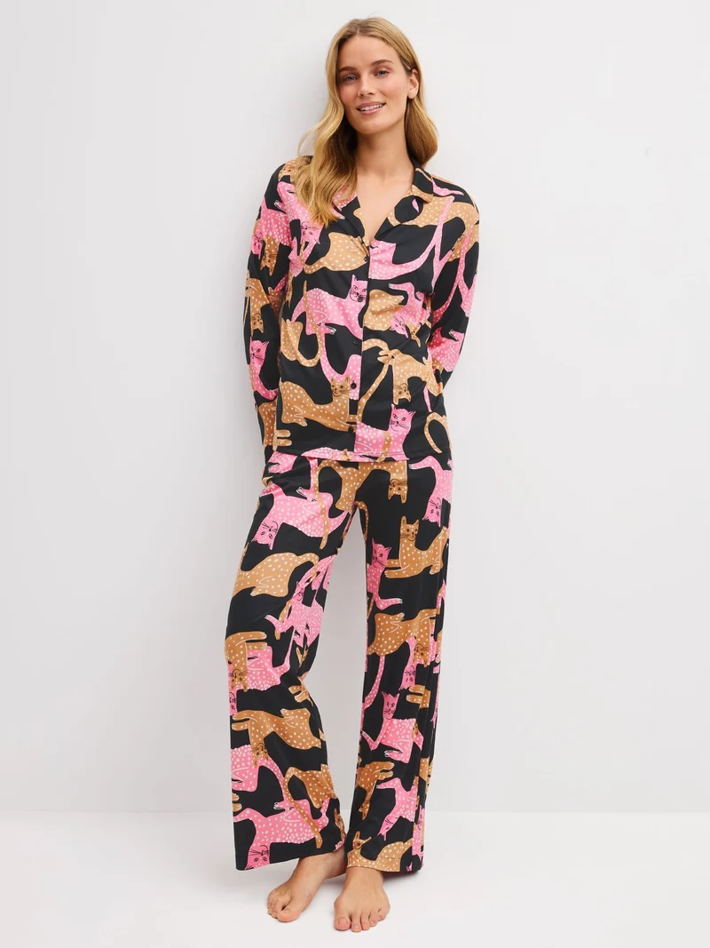 DAMEN Shirt langarm
