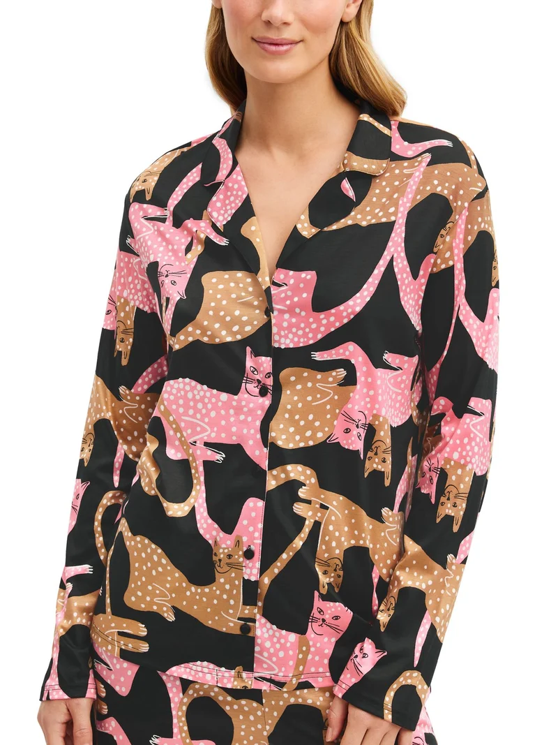DAMEN Shirt langarm