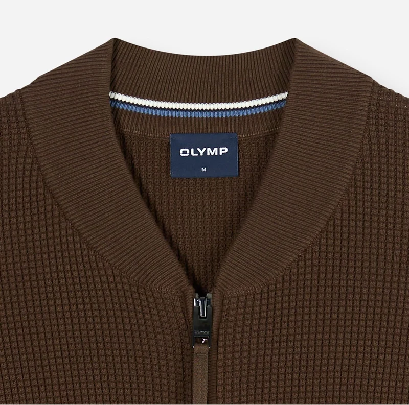 Zip Jacke Strick