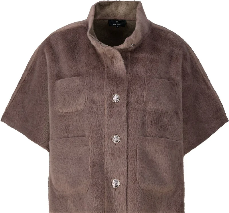 Jacke, taupe