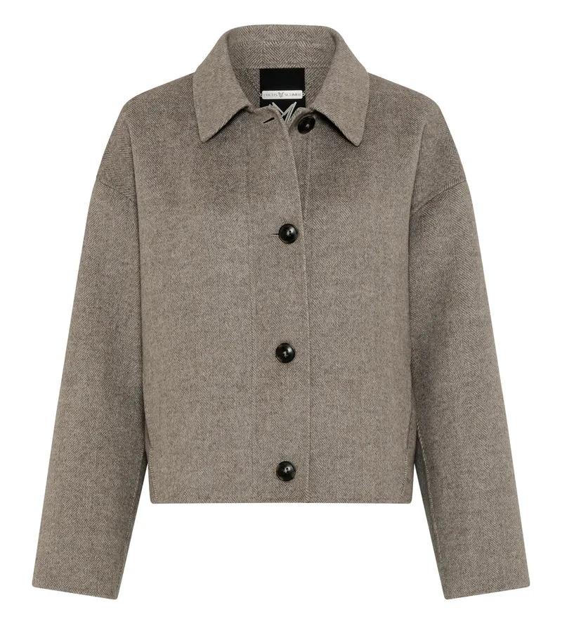 Double Face Wolljacke