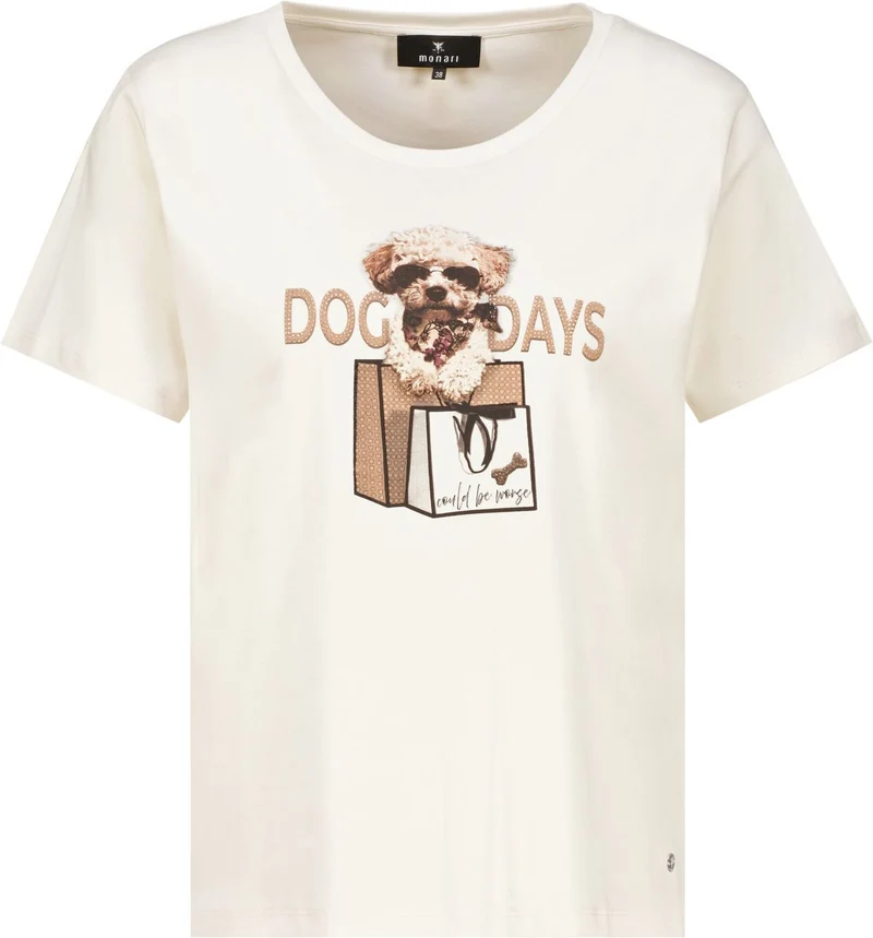 T-Shirt, antique white