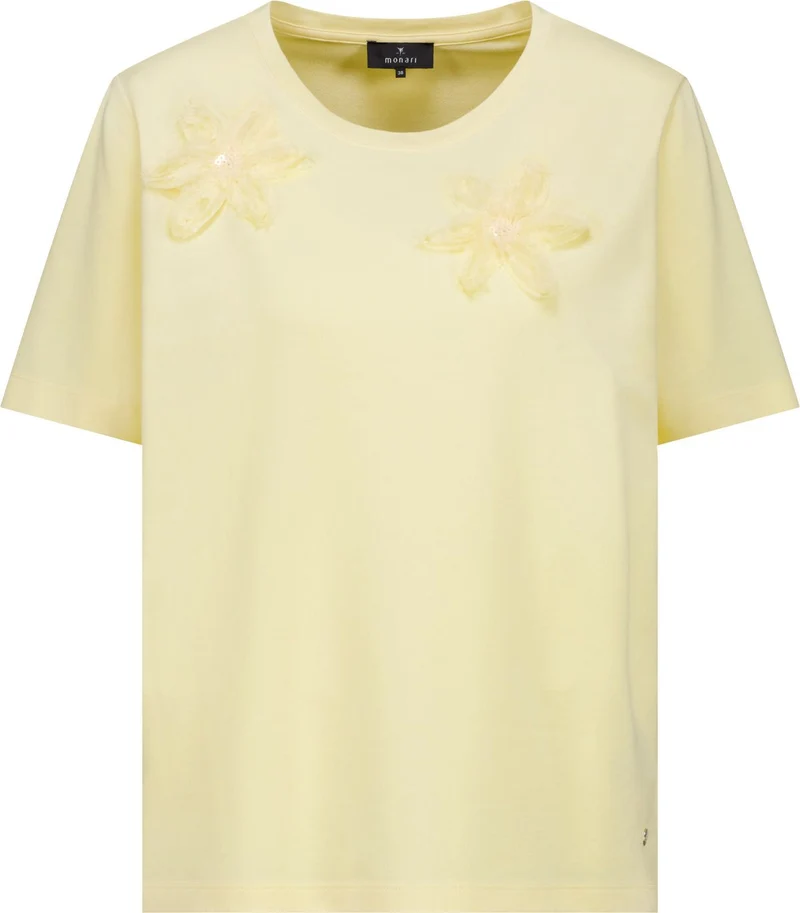 T-Shirt, pastel yellow