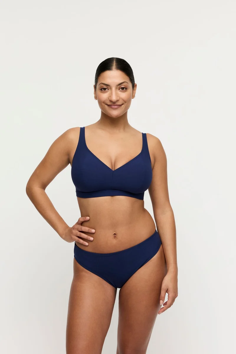 ASWAN Water Blue Triangel Bikini-Top