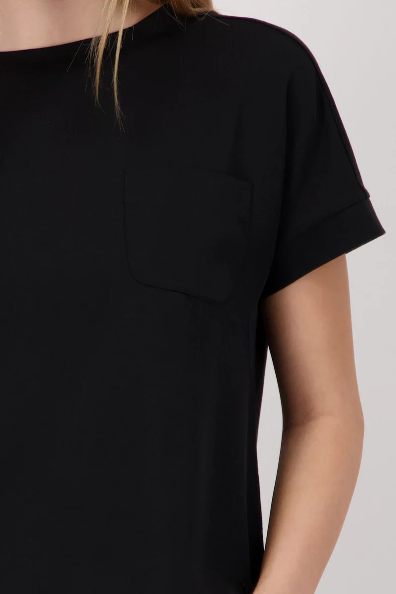 Bluse, schwarz