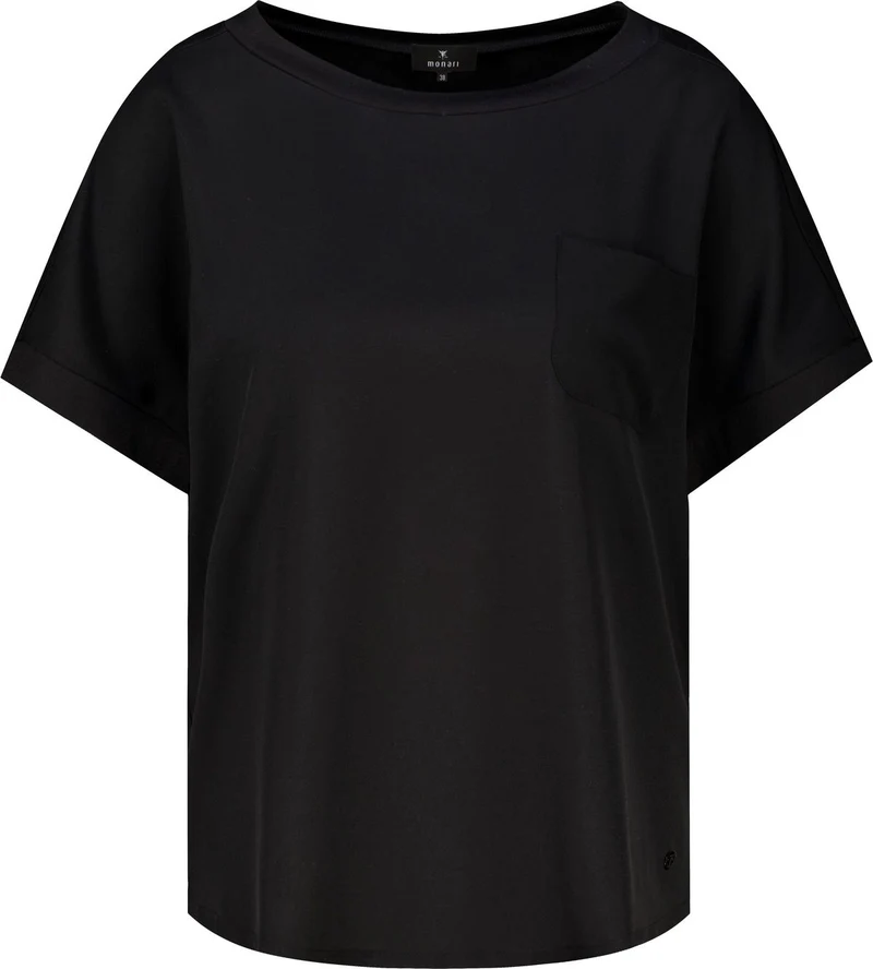 Bluse, schwarz