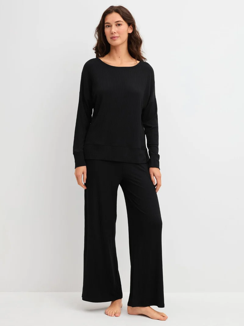 DAMEN Shirt langarm