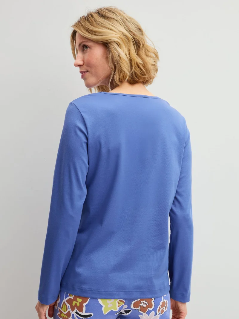 DAMEN Shirt langarm