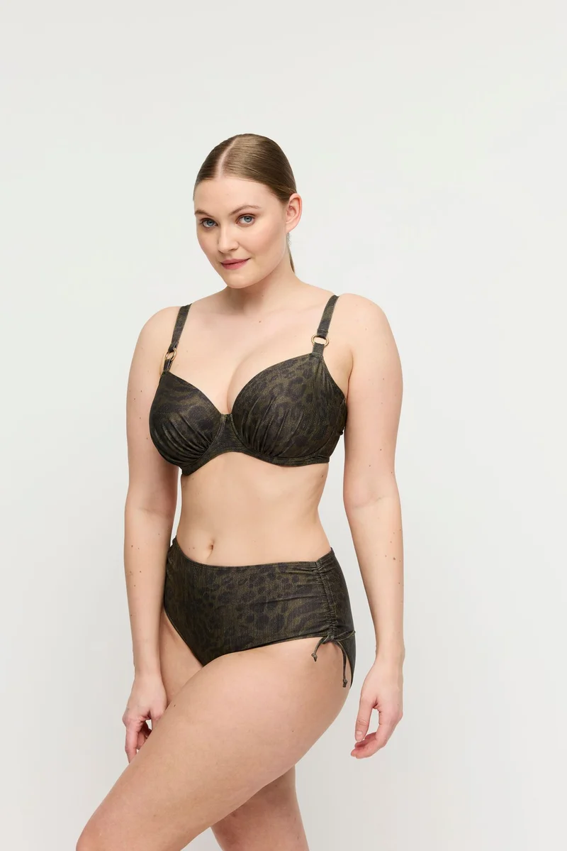 RATJADA jungle jaguar Bikini Taillenslip m. Schnur