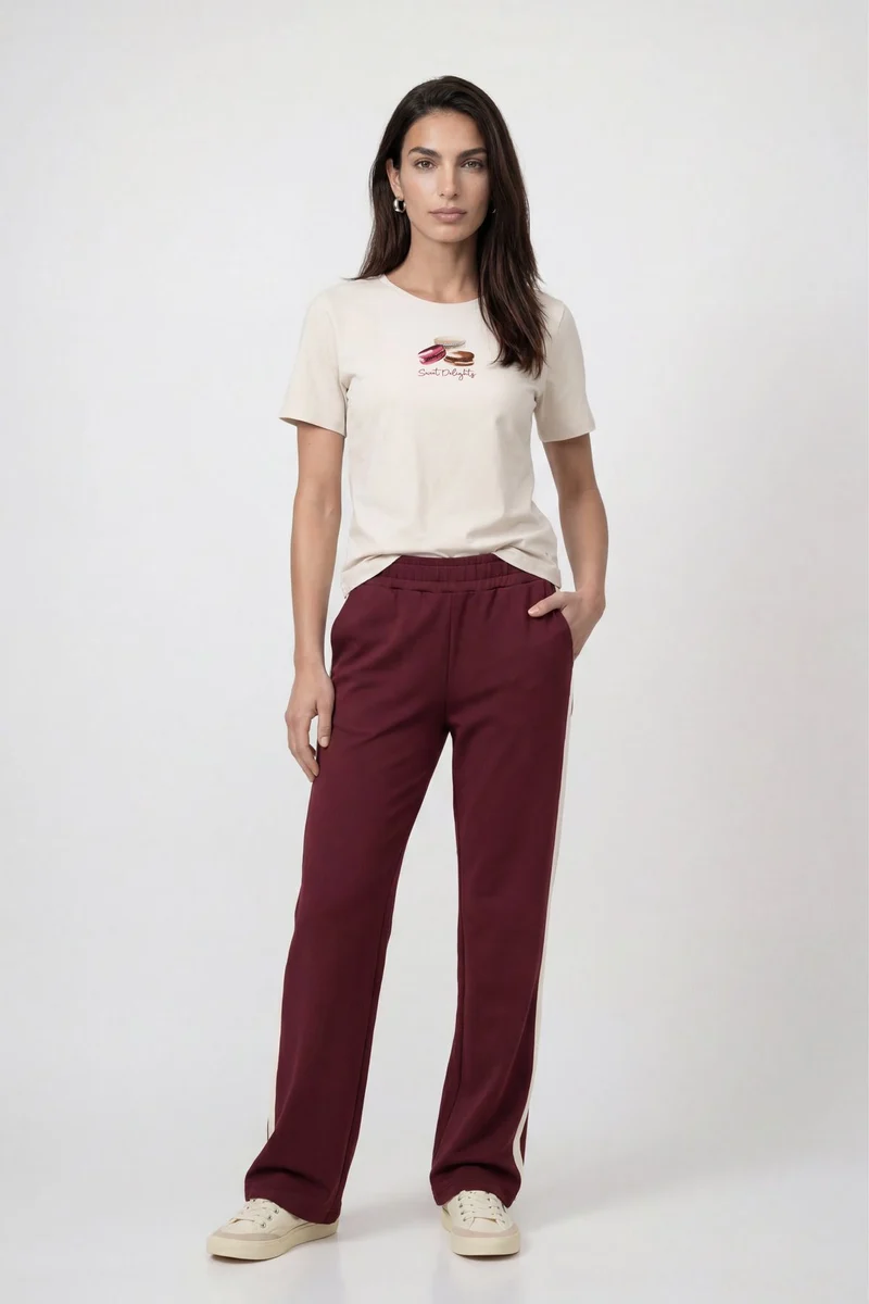 Hose, dark bordeaux