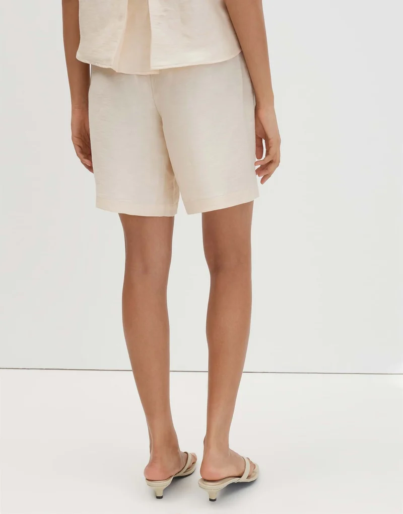 Charlie shorts linen, natural glaze