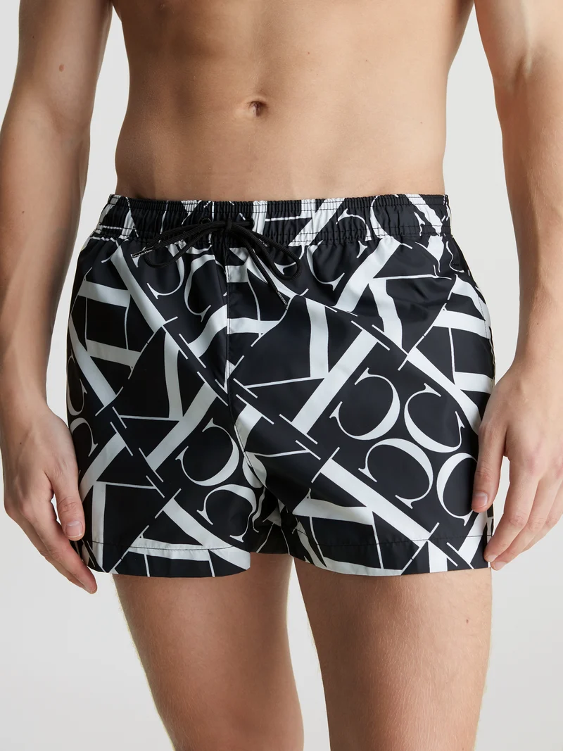 SHORT DRAWSTRING-PRINT