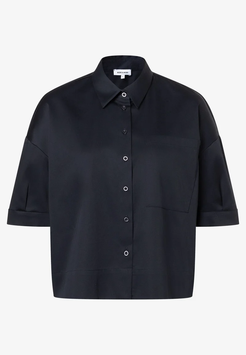 verkürzte Hemdbluse