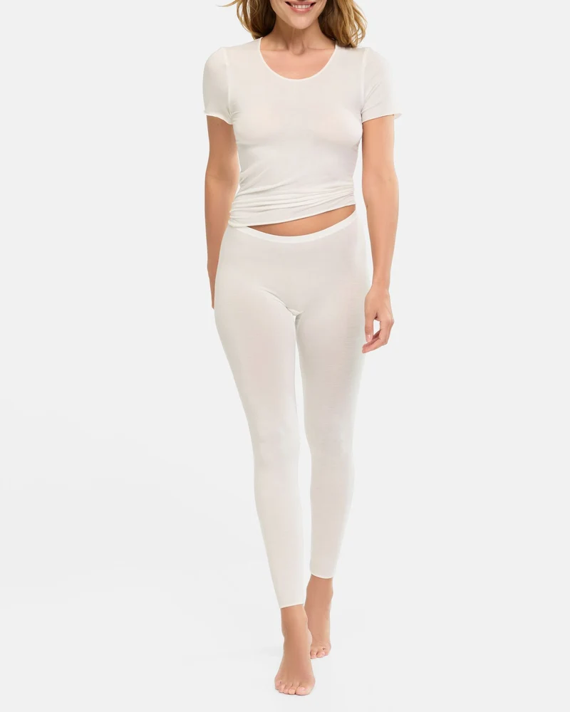 Shirt Kurzarm cashmere dream Stand, champagner
