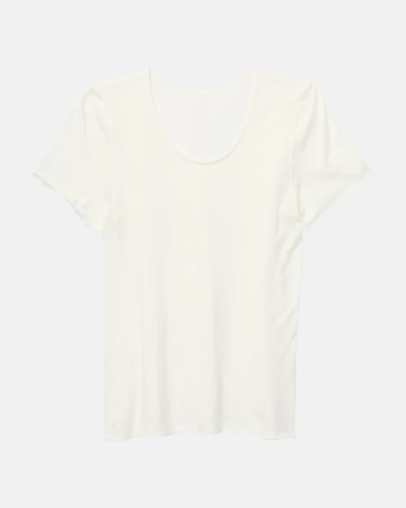 Shirt Kurzarm cashmere dream Stand, champagner