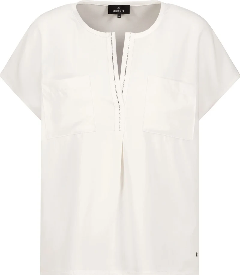 Bluse, marble