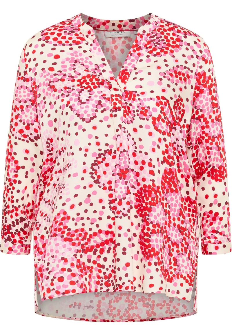 Bluse Viskose 3/4-Arm
