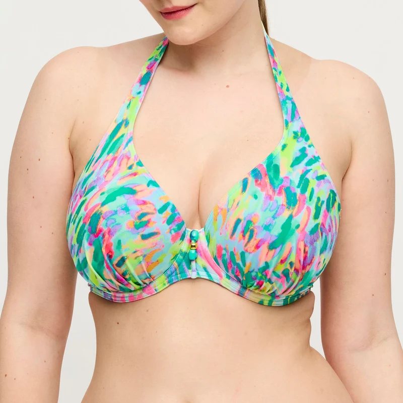 DOUALA Impressionist Summer halb unterlegter Bikini tief.