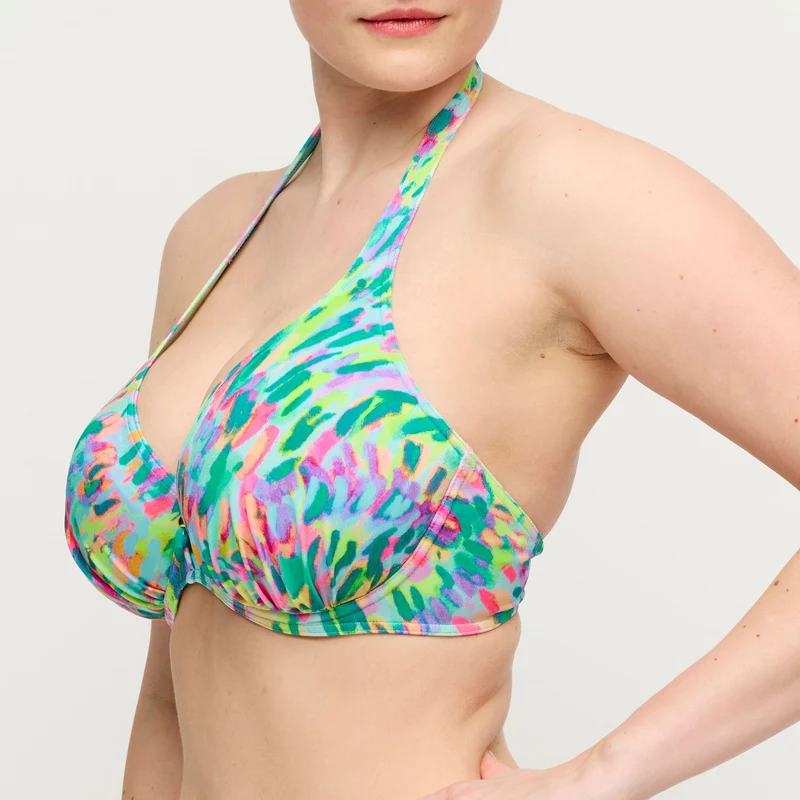DOUALA Impressionist Summer halb unterlegter Bikini tief.