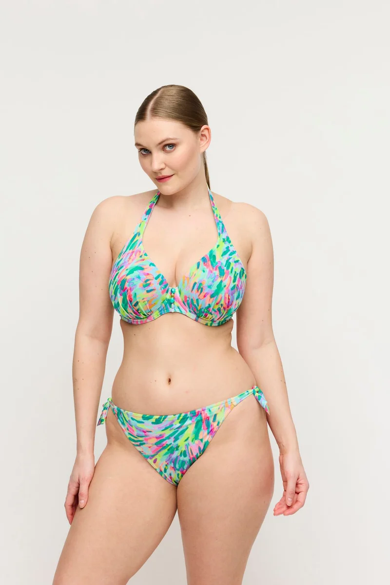 DOUALA Impressionist Summer halb unterlegter Bikini tief.