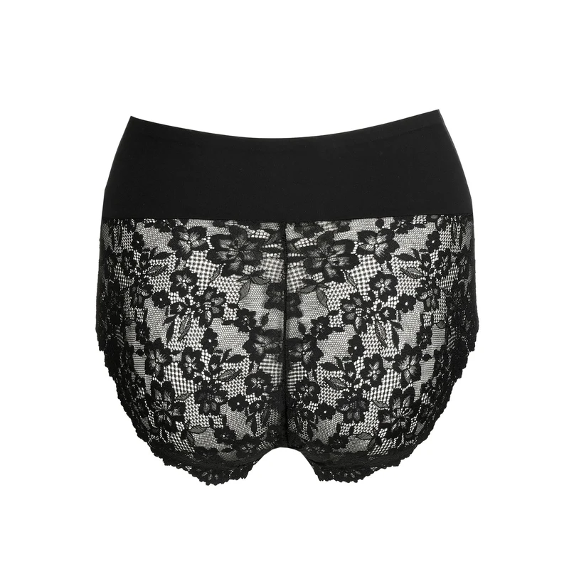 SOFT STUDIO schwarz Taillenslip