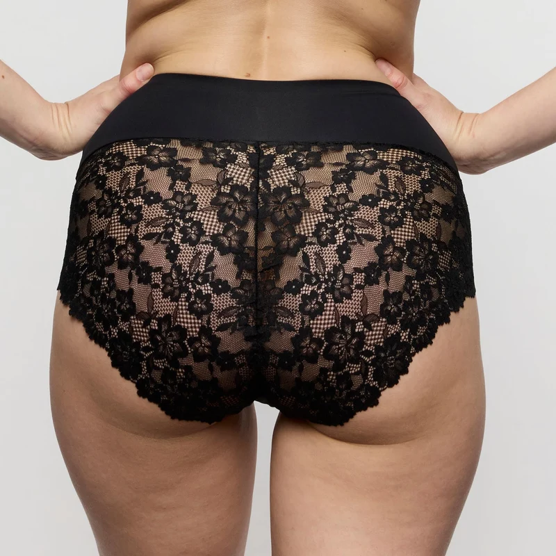 SOFT STUDIO schwarz Taillenslip