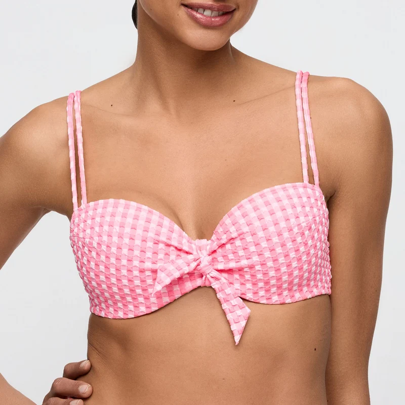 MARY LYNN Rose Gingham Unterlegter Bikini Balconette