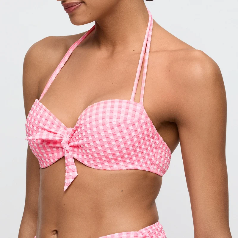 MARY LYNN Rose Gingham Unterlegter Bikini Balconette