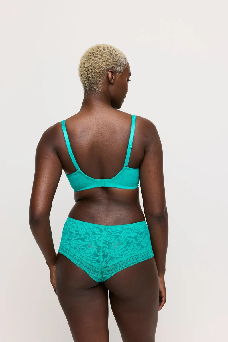 PALERMO Sunny Teal halb unterlegter BH tiefdek.