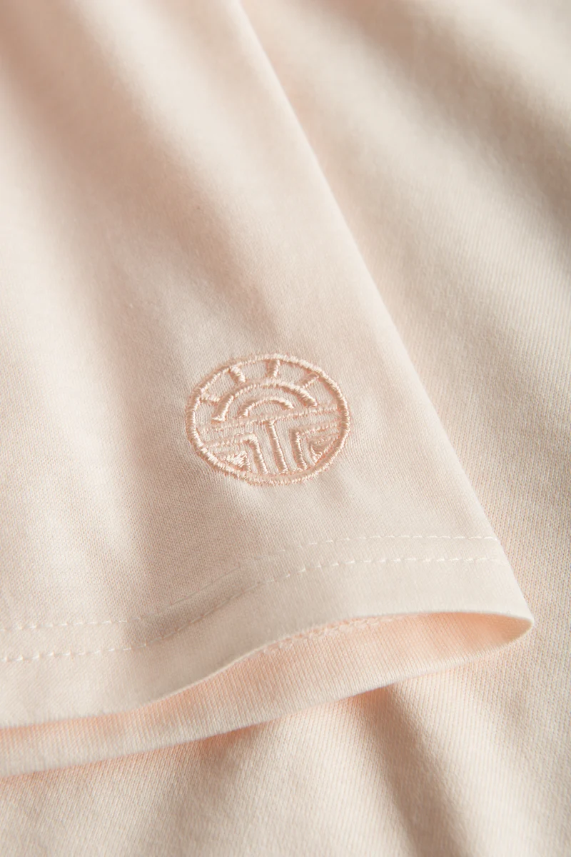 Py, 1/2 sleeve, pants 1/1, v-neck, Peach