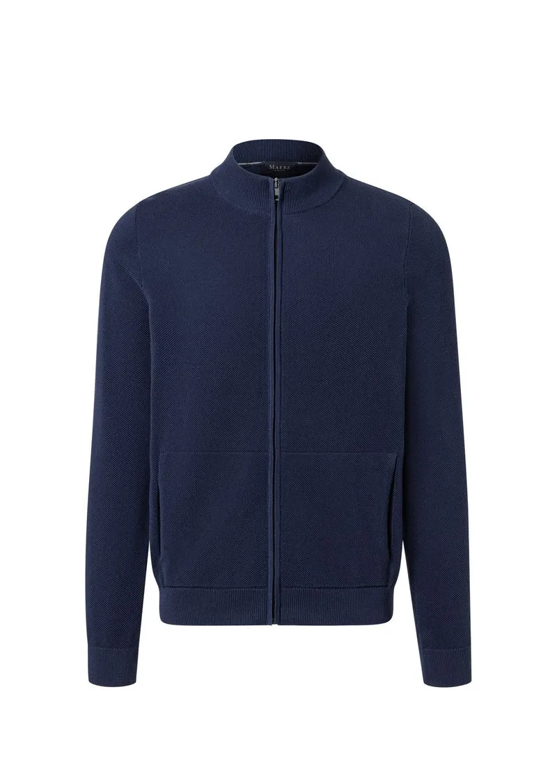Strickjacke Zip 1/1 Arm