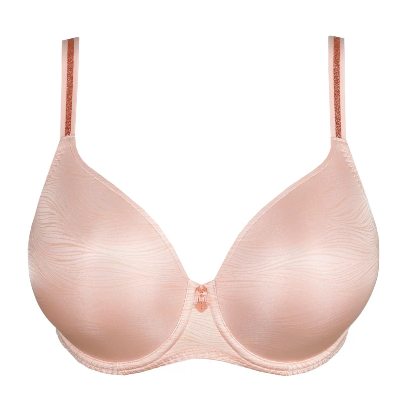 BRIANA pearly pink Unterlegter BH Herzform