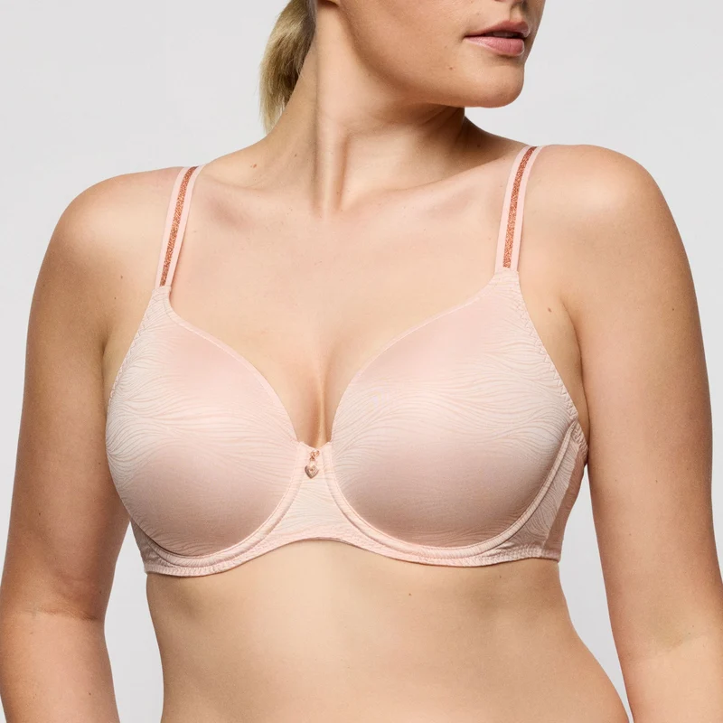 BRIANA pearly pink Unterlegter BH Herzform
