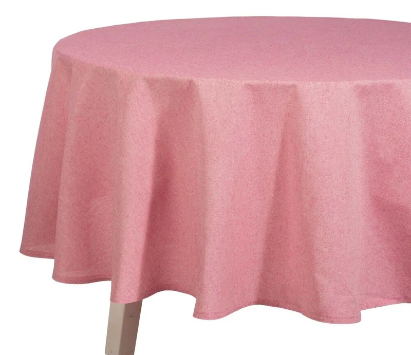 FARO Tischdecke rund - pink - 170/0