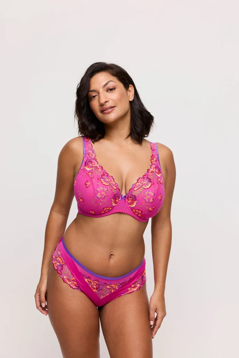 DEVDAHA VERY BERRY halb unterlegter BH tiefdek.