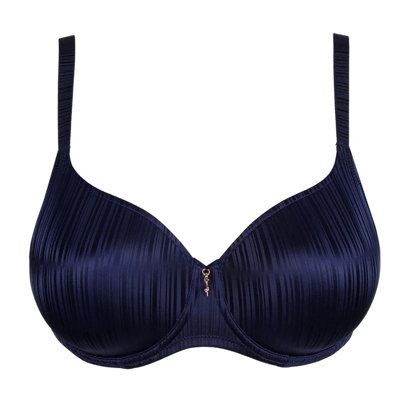 KNOKKE saphir blau Unterlegter BH Herzform