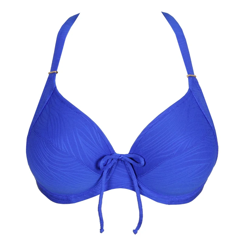 MANTAS electric blue Vollschalen Bikini-Top