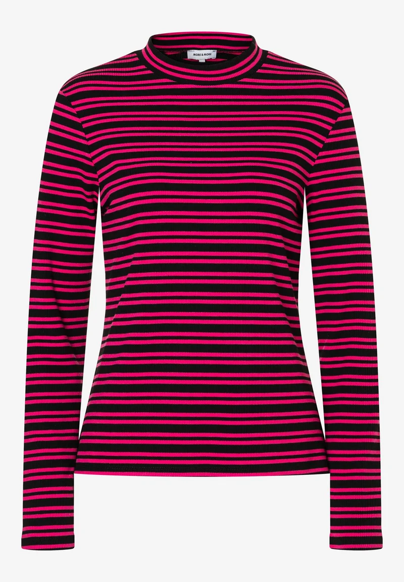 gestreiftes Rippenshirt