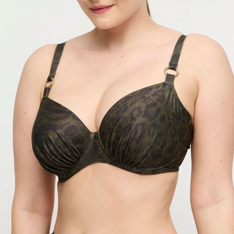 RATJADA jungle jaguar Vollschalen Bikini-Top