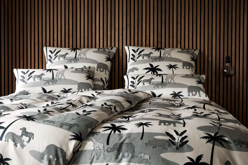 Elegante Bettwäsche Jungle Graphic