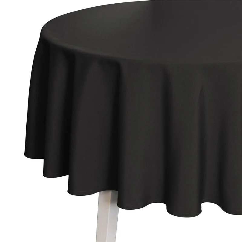 COMO Tischdecke rund - noire - 170/0